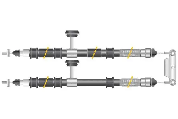 Cable Pull, parking brake (CF5966)