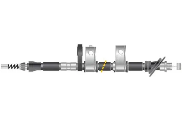 Cable Pull, parking brake (CF6112)