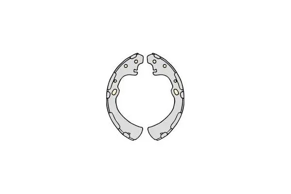Brake Shoe Set (M702)