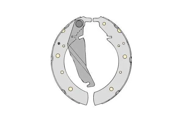 Brake Shoe Set (M634)