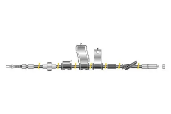 Cable Pull, parking brake (CF5625)