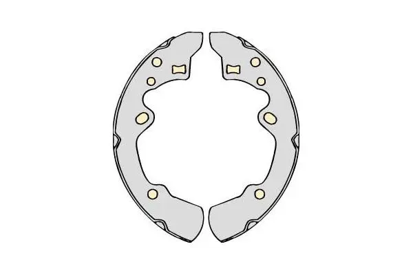 Brake Shoe Set (M655)