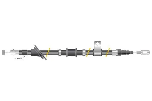 Cable Pull, parking brake (CF6150)
