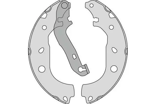 Brake Shoe Set (M846)