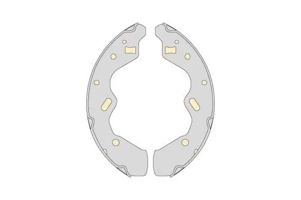 Brake Shoe Set (M776)