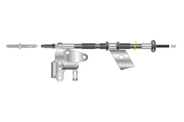 Cable Pull, parking brake (CF5304)