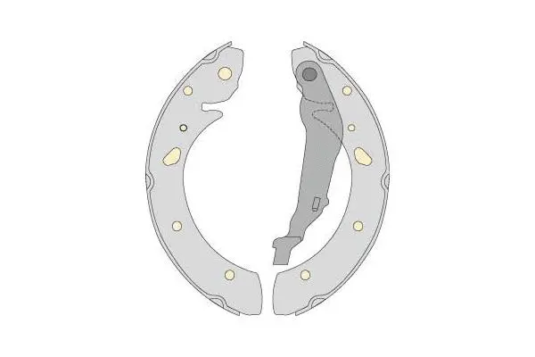Brake Shoe Set (M771)