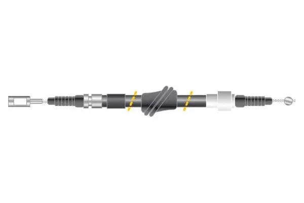 Cable Pull, parking brake (CF5033)