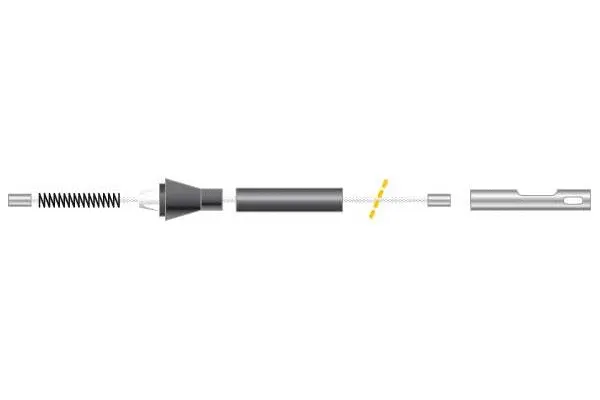 Cable Pull, parking brake (CF5795)