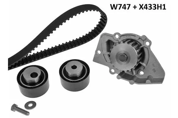 Water Pump & Timing Belt Kit (747K1)