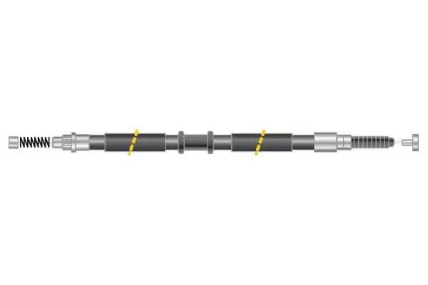 Cable Pull, parking brake (CF5184)