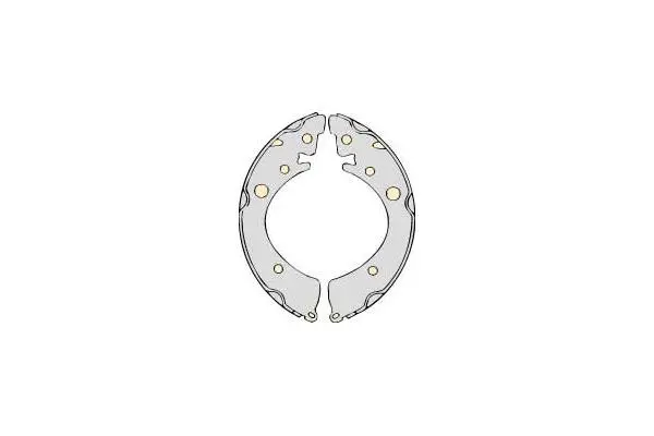 Brake Shoe Set (M661)