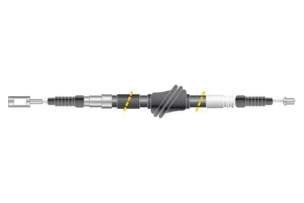 Cable Pull, parking brake (CF5040)