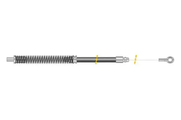 Cable Pull, parking brake (CF5146)