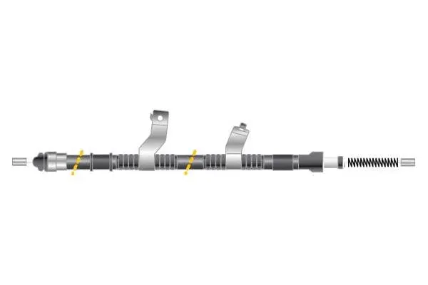 Cable Pull, parking brake (CF6200)