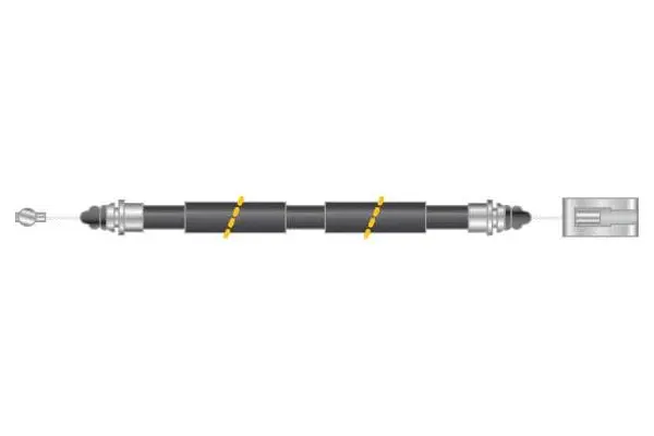 Cable Pull, parking brake (CF5761)