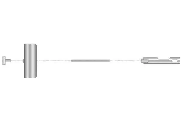 Cable Pull, parking brake (CF6142)