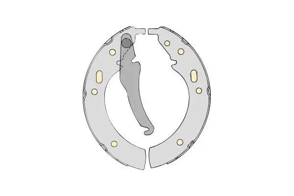 Brake Shoe Set (M592)