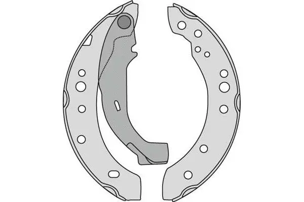 Brake Shoe Set (M783)