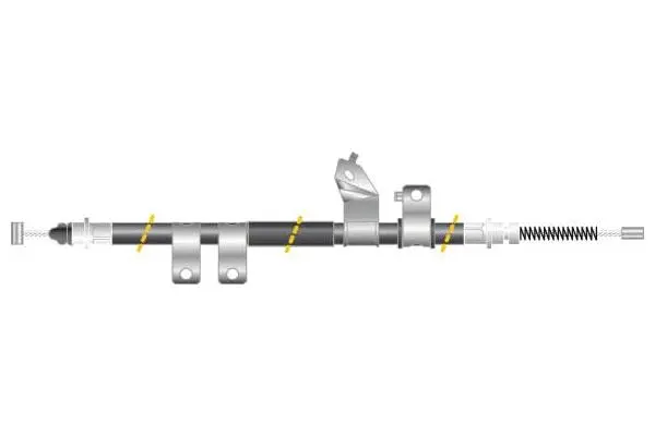Cable Pull, parking brake (CF6198)