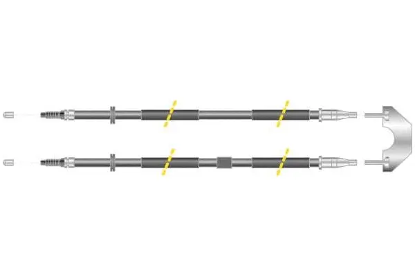 Cable Pull, parking brake (CF6246)