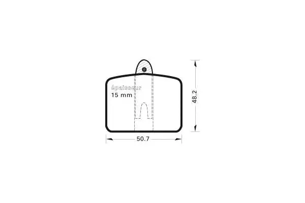 Brake Pad Set, disc brake (100)