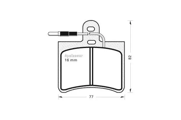 Brake Pad Set, disc brake (71)