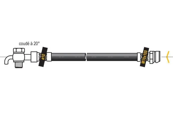 Brake Hose (F7104)