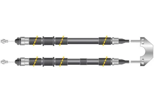 Cable Pull, parking brake (CF5967)