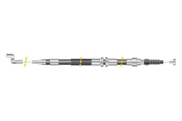 Cable Pull, parking brake (CF5570)