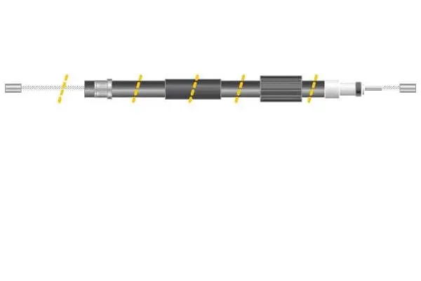Cable Pull, parking brake (CF5078)