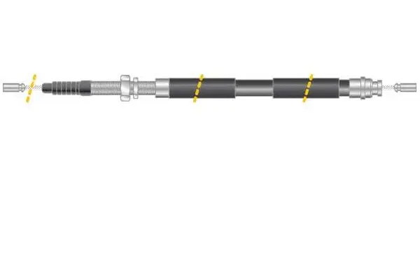 Cable Pull, parking brake (CF5092)