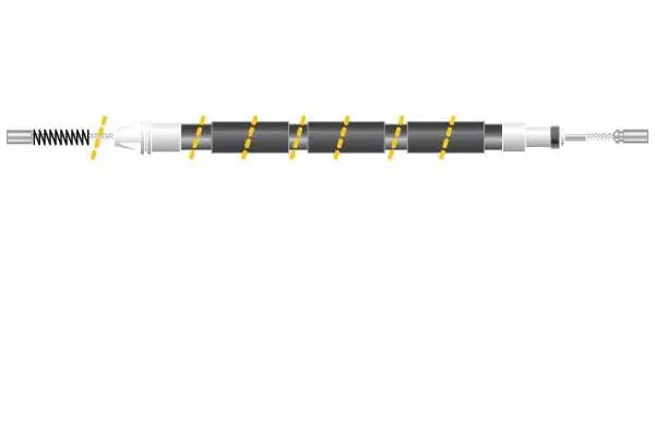 Cable Pull, parking brake (CF5095)