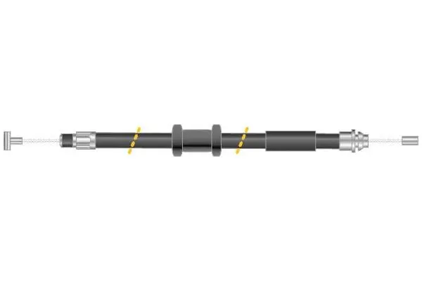 Cable Pull, parking brake (CF6358)