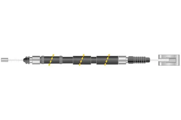 Cable Pull, parking brake (CF5383)