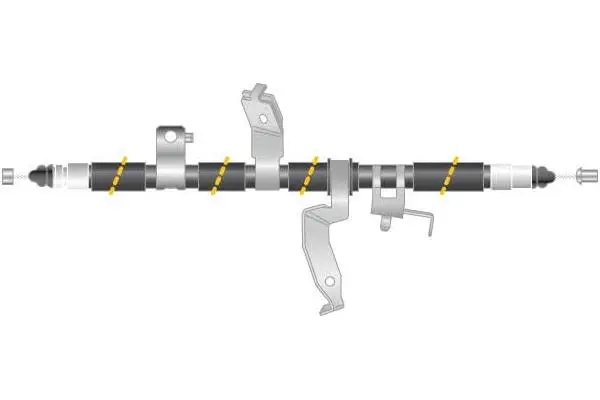 Cable Pull, parking brake (CF6041)