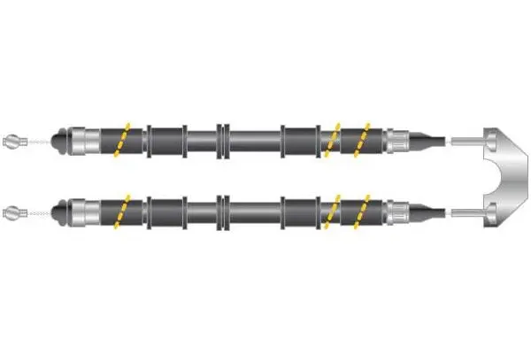 Cable Pull, parking brake (CF5962)