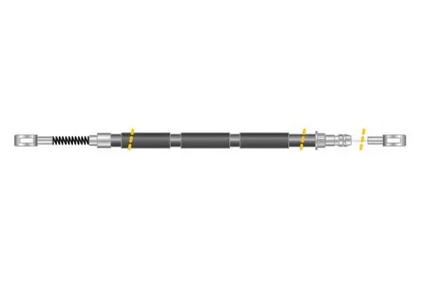 Cable Pull, parking brake (CF5573)