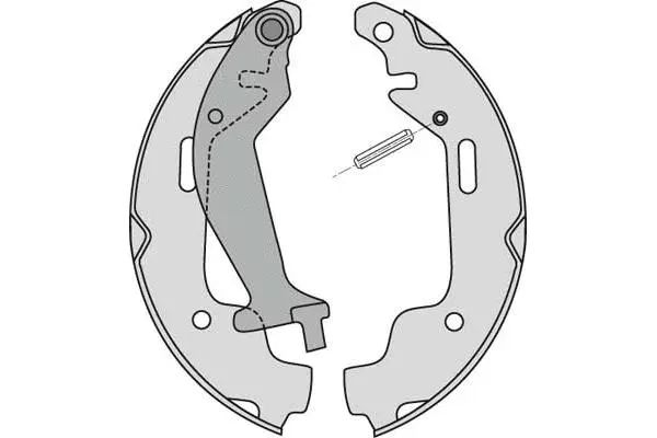 Brake Shoe Set (M810)