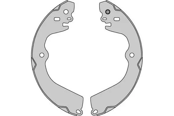 Brake Shoe Set (M942)