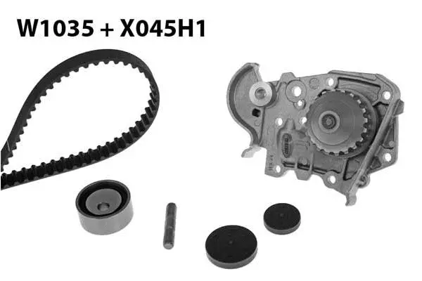 Water Pump & Timing Belt Kit (1035K1)