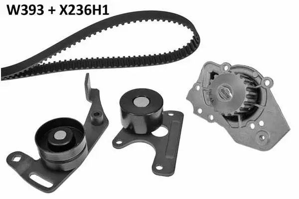 Water Pump & Timing Belt Kit (393K1)