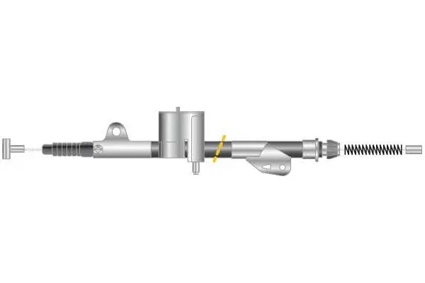 Cable Pull, parking brake (CF6034)