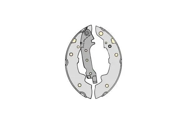 Brake Shoe Set (M557)