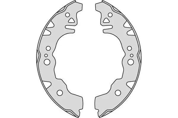 Brake Shoe Set (M882)