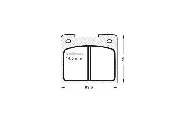 Brake Pad Set, disc brake (20)