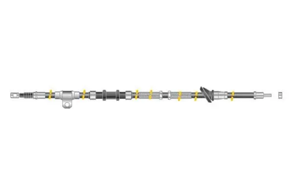 Cable Pull, parking brake (CF5674)