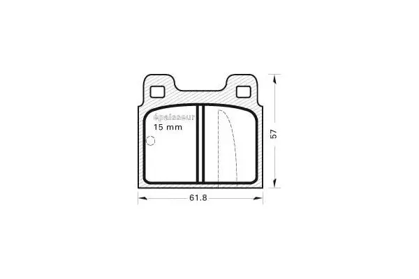 Brake Pad Set, disc brake (91)