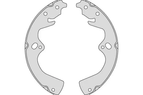 Brake Shoe Set (M837)