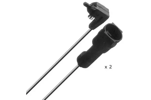 Warning Contact, brake pad wear (TU103)